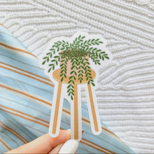 Load image into Gallery viewer, Planter on Stool Sticker