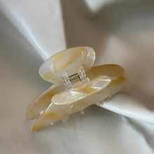 Load image into Gallery viewer, Yellow Marble Large Hair Claw
