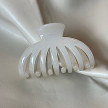 Load image into Gallery viewer, White Pumpkin Claw Clip
