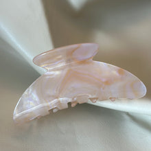 Load image into Gallery viewer, Orange Marble Large Hair Claw
