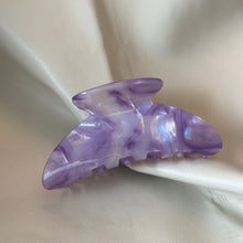 Load image into Gallery viewer, Purple Marble Large Hair Claw
