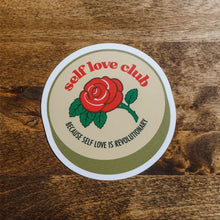 Load image into Gallery viewer, SewBonita Self Love Club Sticker
