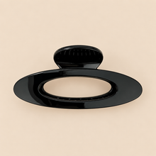 Load image into Gallery viewer, Black Oval Large Hair Claw
